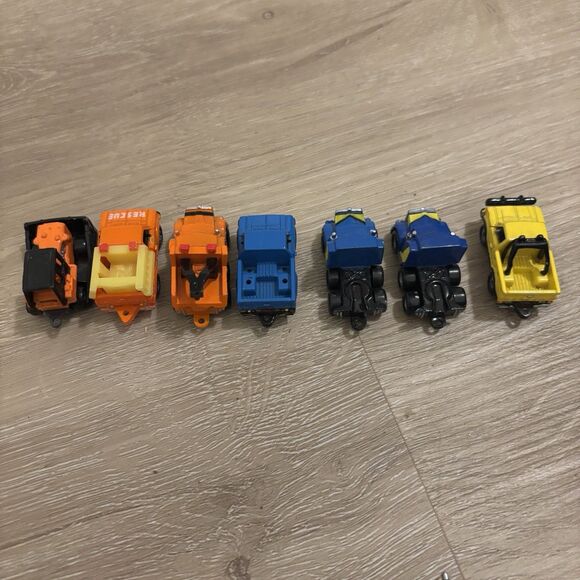 VINTAGE Micro Machines Work Lot of 7: Construction Truck Digger Galoob 80s 90s - Picture 4 of 6